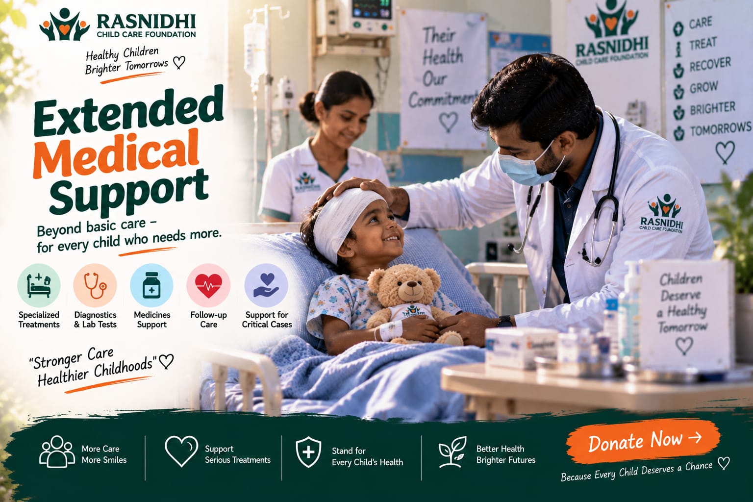 Extended Medical Support representative visual